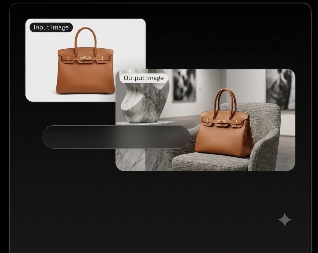 AI-generated product visual