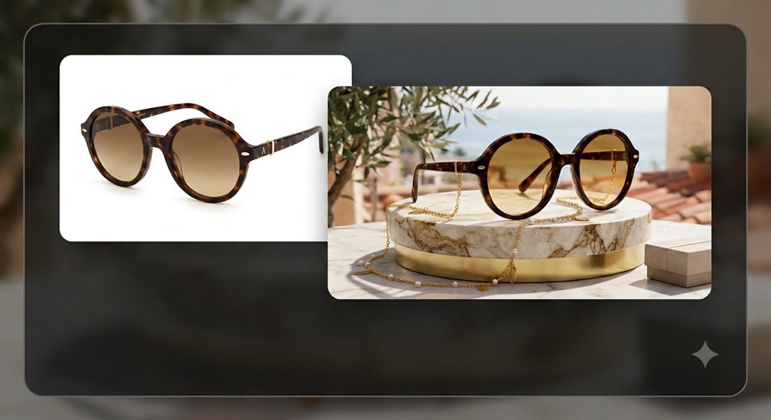 AI-generated product visual