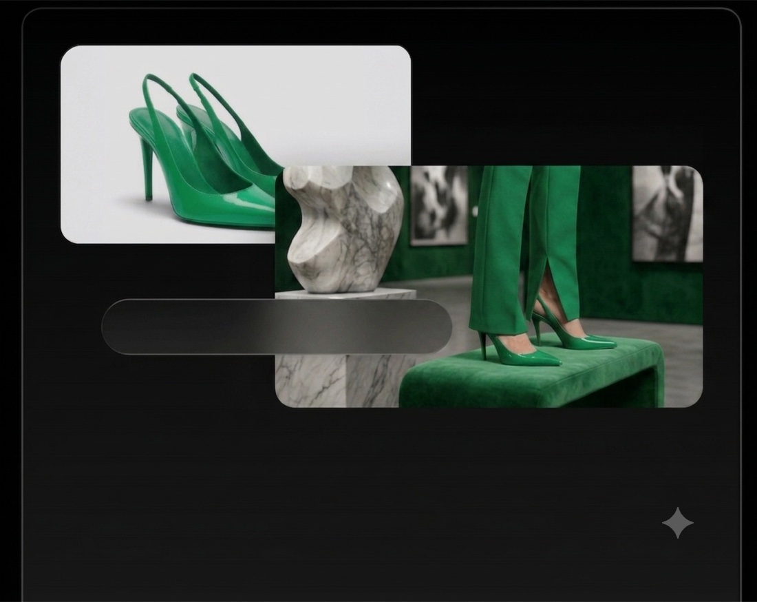 AI-generated product visual